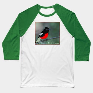 Painted Whitestart Baseball T-Shirt